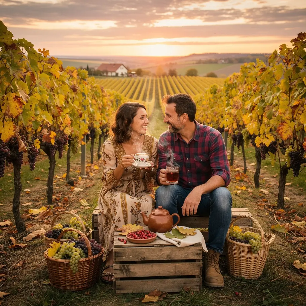 Friss csipkebogyó bogyók, gazdag vitaminforrással.