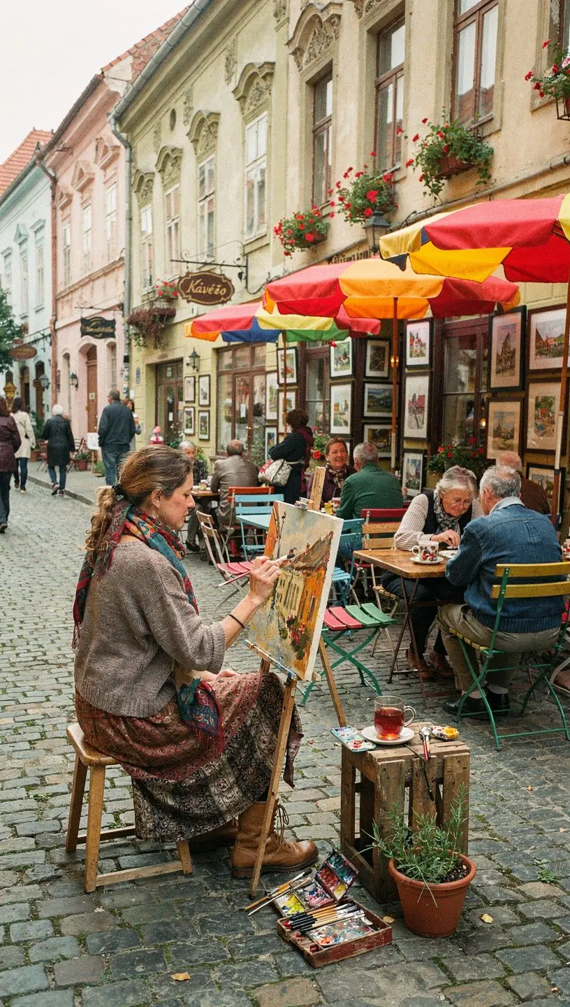 Tea készítése közben, forró víz és csipkebogyó keveréke.