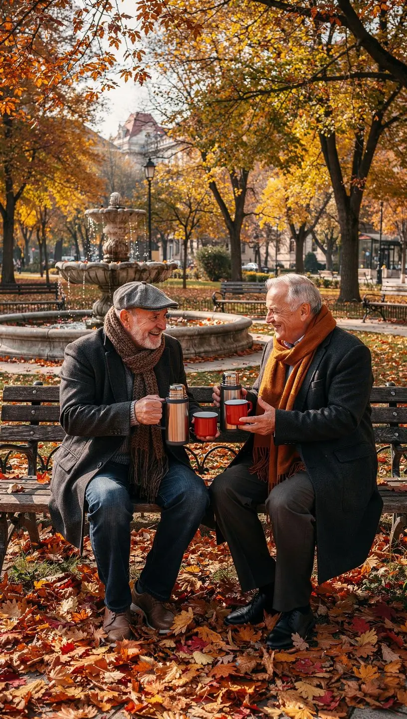 Vadrózsa tea, mellette egészséges sütemények és őszi gyümölcsök.